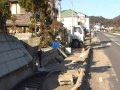 福島県いわき市小名浜の津波被災地　「g rise日本」　2011.3.18―①