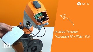 Instructievideo instelling TA-Slider 750.