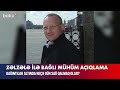 zəlzələ ilə bağlı mühüm açıqlama baku tv