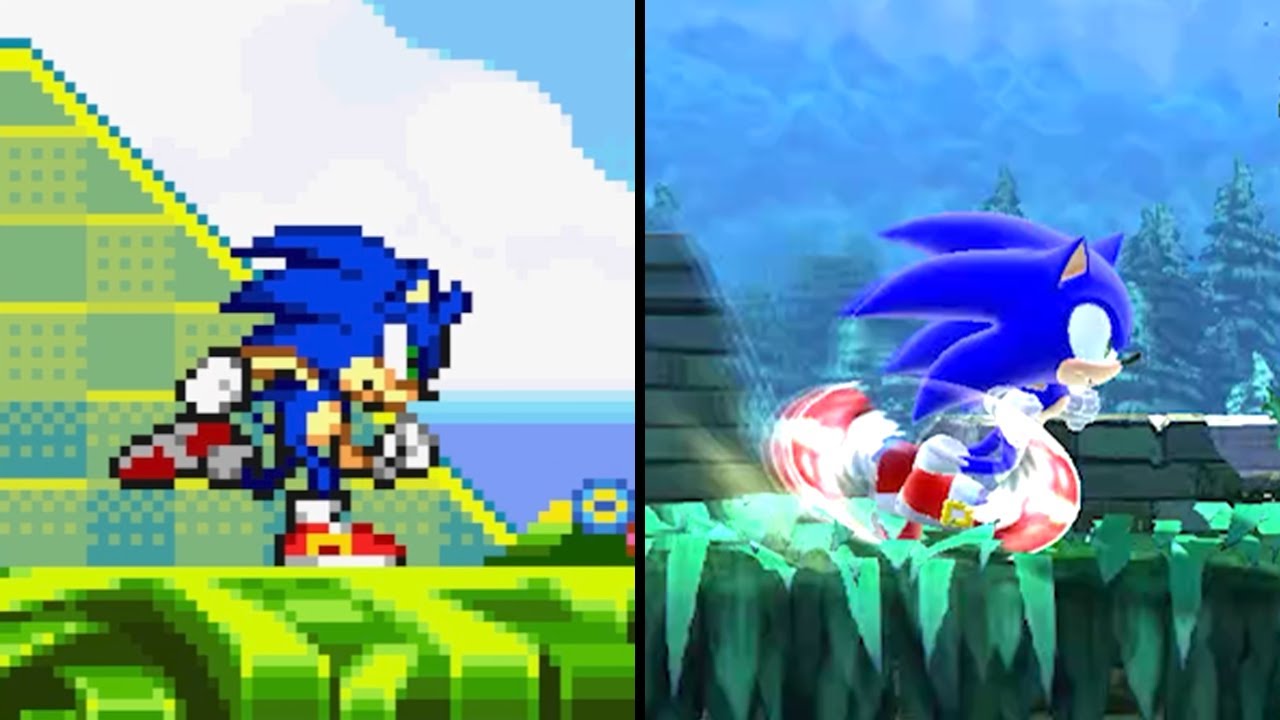 Evolution Of 2D Modern Sonic Games (2001-2022) - YouTube