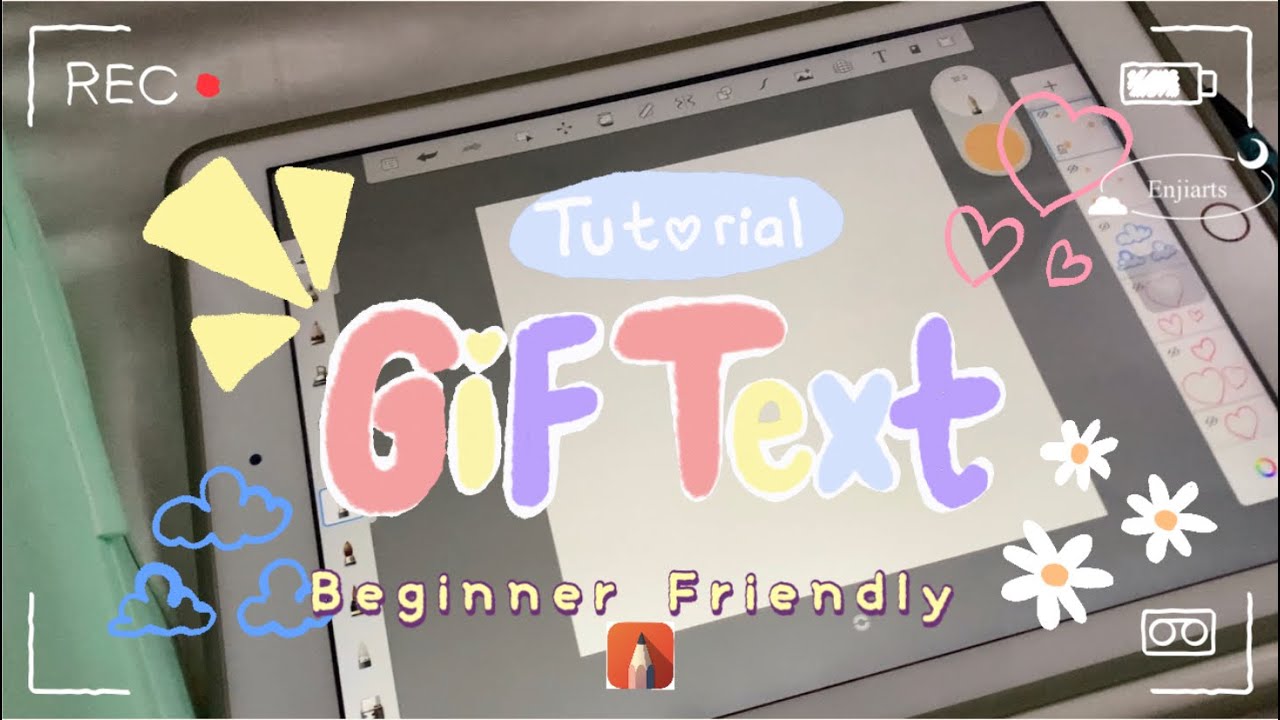 Tutorial Membuat Gif Text Simple Autodesk Sketchbook рџћё Youtube