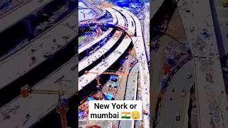 mumbai Or new York 😳🇮🇳Shok the world !! coastal road Mumbai