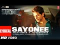 Sayonee - Title Track (Lyrical) Tanmay Ssingh | Musskan Sethi | Arijit Singh | Jyoti Nooran