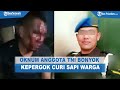 HEBOH!! Oknum Anggota TNI AD Babak Belur Dihajar Massa Usai Kepergok Curi Sapi Warga