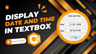 How to Use a Timer in Visual Studio c# .net | Displaying Date and Time in TextBox