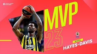 Nigel Hayes-Davis | Round 23 MVP | 2022-23 Turkish Airlines EuroLeague
