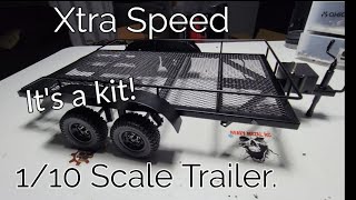 Xtra Speed Dual Axle Steel Trailer!