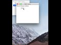 Tkinter Popup window for MacOs by Udit Vashisht