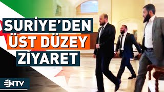 Suriye'den İlk Üst Düzey Ziyaret! Heyet Ne Zaman Ankara'da Olacak? | NTV