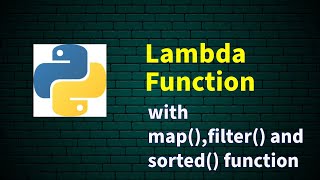 Lambda function |with map , filter and sorted function | Video 5 | #dataanalytics #datascience