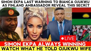 BIAFRA SUNDAY VIDEO🔴  FEARLESS SIMON EKPA CHALLENGE BIANKA OJUKWU AFTER THESE HAPPENED