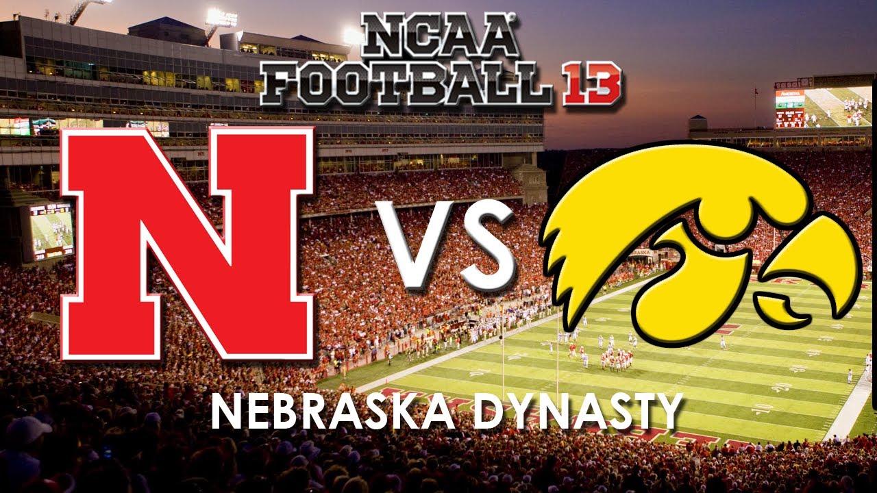 NCAA 13: Nebraska Cornhuskers Vs. Iowa Hawkeyes - YouTube