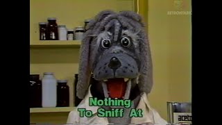 DOG PUPPET GLUE SNIFFING FREAKOUT IN FRENCH AND ENGLISH ☠