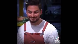 Dünkü bu sahne çok iyi değil miydi? #beyzaonur #masterchef #onbey onur beyza edit