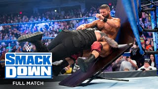 FULL MATCH - Roman Reigns vs. Robert Roode – Tables Match: SmackDown, Jan. 17, 2020