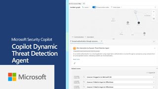 Microsoft Security Copilot | Copilot Dynamic Threat Detection Agent