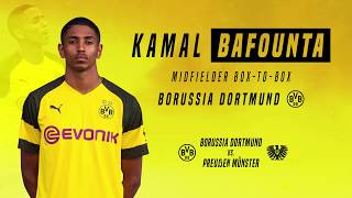 Kamal Bafounta - Borussia Dortmund vs Preußen Münster - 19.08.2018