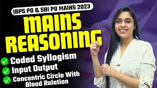 MAINS REASONING | IBPS PO & SBI PO MAINS 2023 | PUZZLE & MISCELLANEOUS | SMRITI SETHI