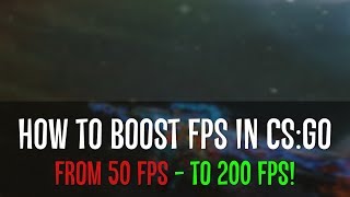 ✅ CSGO FPS BOOST | 🔵 How to boost FPS in CS GO | ⏫ CS:GO settings | 🍋CSGO low PC | 🔥 CSGO lag fix