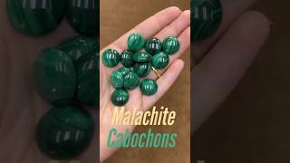 Natural Round Malachite Cabochons for Jewelry Making  Premium Quality #malachite #cabochon #gemstone