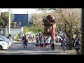 奥条　常石車　追幕新調お披露目　試し曳き　p1130422　常石神社入り