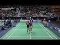 Match point - Vestergaard / Busch vs Hemming / Pugh - XD, SF – Dutch Open 2022