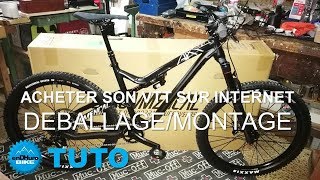 [Tuto] Acheter son VTT sur internet - Déballage et montage du Commencal Meta V4.2 [enDHuro Bar]