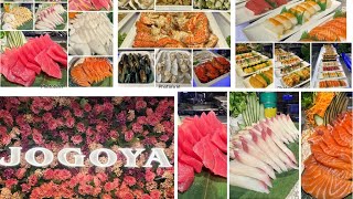 JOGOYA Buffet Restaurant Tour - Part 2 - (Sashimi , Makimono , Zushi)