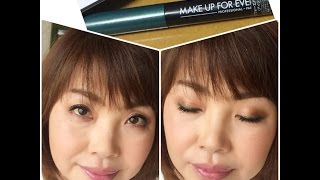 【アラフィフ】2016私の春のメイクアップ｜Color eyeliner makeup tutorial | YORIKO makeup