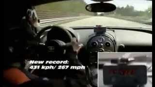 gila kecepatan Bugatti Veyron sampai432 km/h