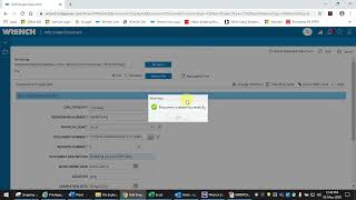 Submit the details in wrench