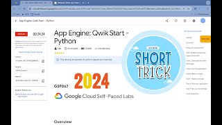 [2024] App Engine: Qwik Start - Python || #qwiklabs || #GSP067 || [With Explanation🗣️]