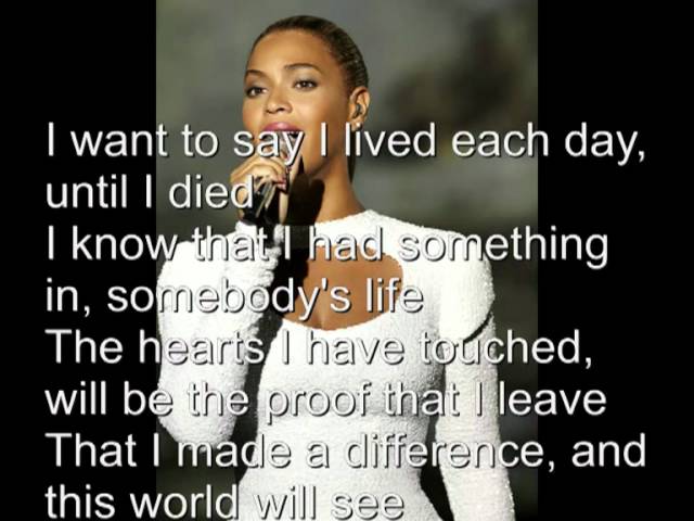 Beyonce Songtekst