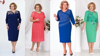 World's most beautiful plus size mother of the bride dresses | Party wear dress 2025 | women outfits