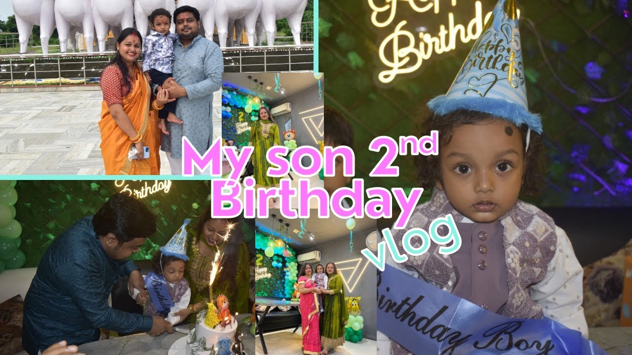 My Babyтащs 2nd Birthday Celebrationёяойёяе Aarivтащs Birthday Celebration With