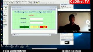 Visual Basic 6 0 login form design by Callis Egbe