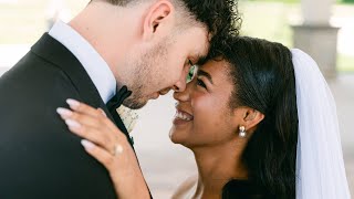 OUR WEDDING (& our first kiss ever)