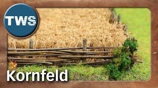 Tutorial: Kornfeld / grain field (Tabletop-Gelände, TWS)