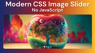 Image Slider using HTML & CSS only (No JavaScript) | Pure HTML & CSS Carousel | Coding Hacks