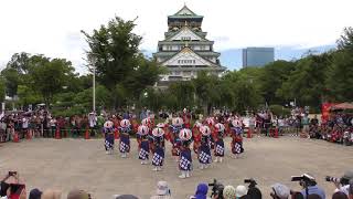 太宰府まほろば衆  2017.9.10こいや祭り 大阪城天守閣前会場