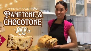 NATAL: APRENDA FAZER PÃO PANETONE E CHOCOTONE EM CASA