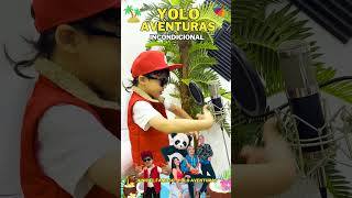 🐼 YOLO AVENTURAS - Incondicional ❤️ | JUNIC EL FAMOSO ( Cover ) #shorts #yoloaventura #youtubeshorts