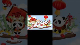 Please Check Out This Cartoon Pandas’ Chinese New Year Greeting Video From iPanda! | iPanda #shorts