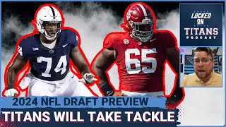 Tennessee Titans WILL DRAFT Tackle in Round 1, Defensive Prospect Visits & Pre-D