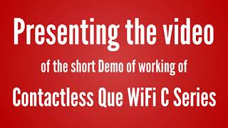 Contactless Queue Management System