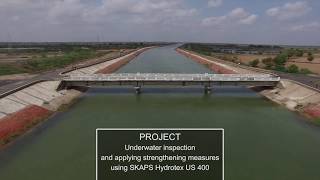 SKAPS HYDROTEX Form Fabric For Canal Lining