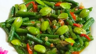 Bikin ketagihan Kacang panjang di Masak Seperti ini luar biasa sedapnya !!  Yukk di cobain deee....