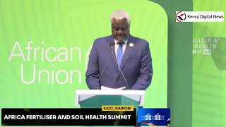 AUC Chairperson Moussa Faki's Powerful Speech at Africa Fertiliser and Soil Health Summit!