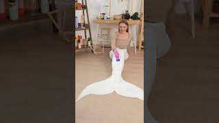 DIY Silicone Mermaid Tail 🧜🏼‍♀️ Incredible Transformation!