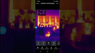 Hikmicro B series - Aplicatie mobila - editare imagini termografice si generare raport